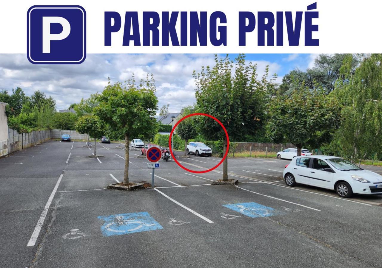 'Les Tropiques' - Parking Prive - Balcon - Tout Confort Joué-lés-Tours Ngoại thất bức ảnh